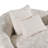 Jahzari - Modern Beige Pattern Fabric Sofa