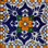 2 "x 2" mosaïque de dosseret fait à la main 36 pièces TalaMex Moris