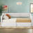 Convertible Twin XL To King Daybed With Upholstered Design And Storage Drawers-1357612227
