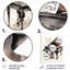 Midnight Black Piano Tranquility III - musique, art mural en métal-101153424