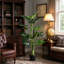 99.99 cm H Faux Tree Plant in Plastic and Cement