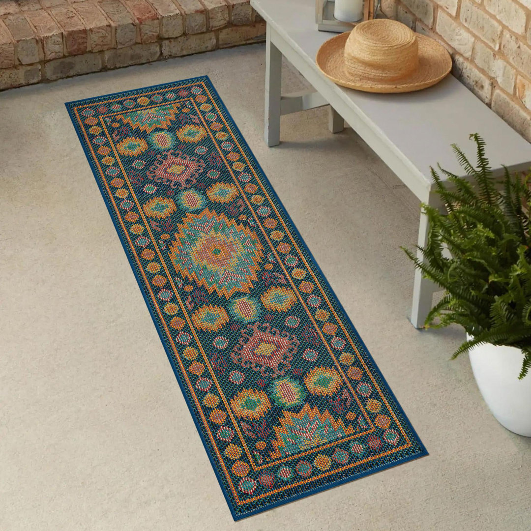 Gralf Oriental Indoor / Outdoor Rug Bungalow Rose Rug 