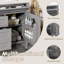 Meuble-lavabo 36 po avec lavabo supérieur-133407215