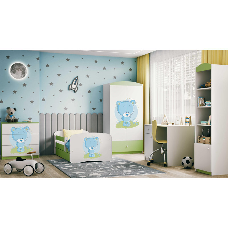 Cicero 2 Door Wardrobe, Lime Green
