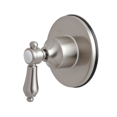 Kingston Brass Heirloom Single-Handle Wall Mount Three-Way Diverter Valve with Trim Kit