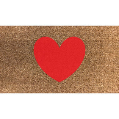 Samir Heart 40 x 70cm Indoor Door Mat
