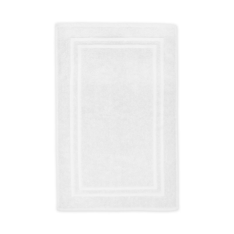 Alysun Cotton Hotel Bath Mat, White