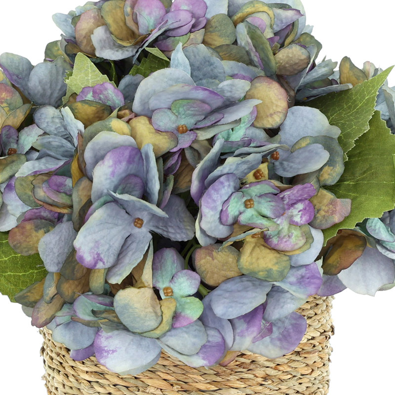 Fall Hydrangea Floral Arrangement, Blue