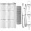 Galvanised Steel Border Fencing-490250452-490250443