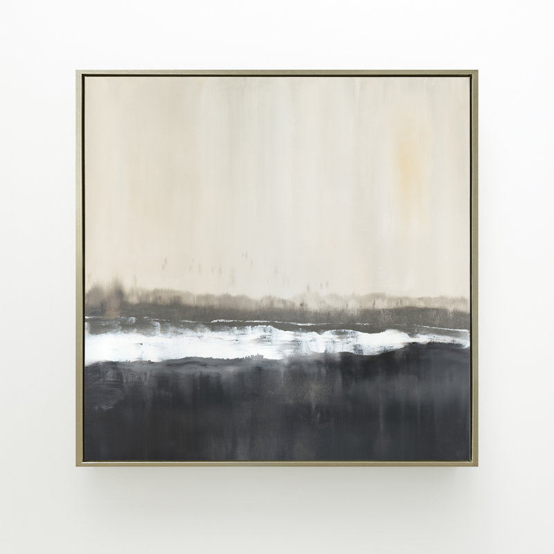 The Crossing Print by Carol Benson-Cobb, 35.5" H x 35.5" W, Gold