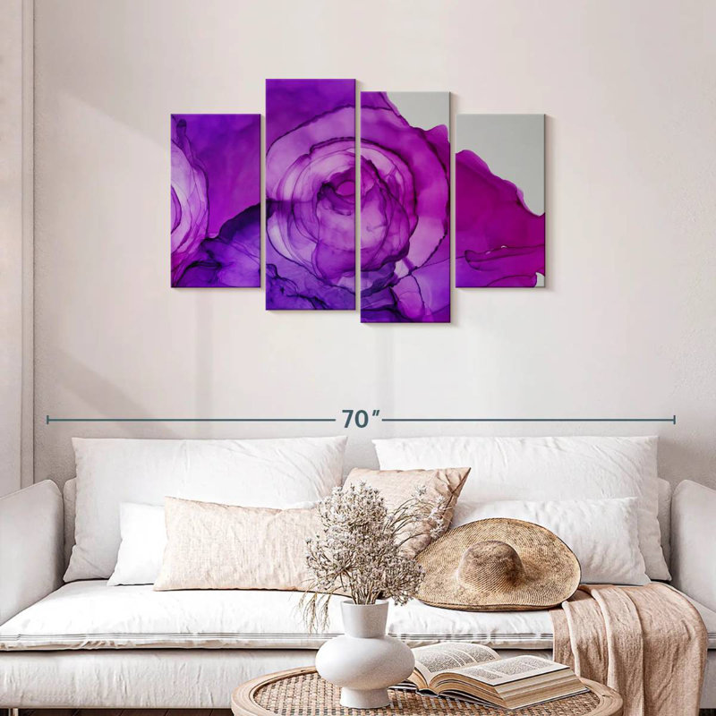 Fleur moderne Avery, H 27 po x l 43 po
