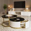Table basse gigogne moderne avec tiroir Modern
