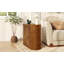 Table de bout avec station de charge, table d'appoint avec tiroirs, aucun assemblage requis