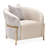 Lisbon 35.5'' Wide Chenille Barrel Chair-91368774