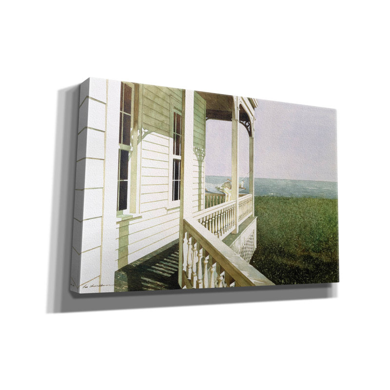 «Nantucket Light» par Zhen-Huan Lu, art mural sur toile, H 40 po x l 60 po x P 1,5 po