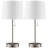 Daphyne 21" Modern Table Lamp with USB
