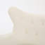 Fauteuil capitonné à oreilles Danney avec accoudoirs évasés et pieds en bois d'hévéa, fauteuil d'appoint-22804208-113399770
