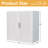 Rattan Storage Cabinet with Adjustable Shelves-25162534-4129924