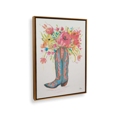 Blooming Boot by Jessica Mingo Art Print
