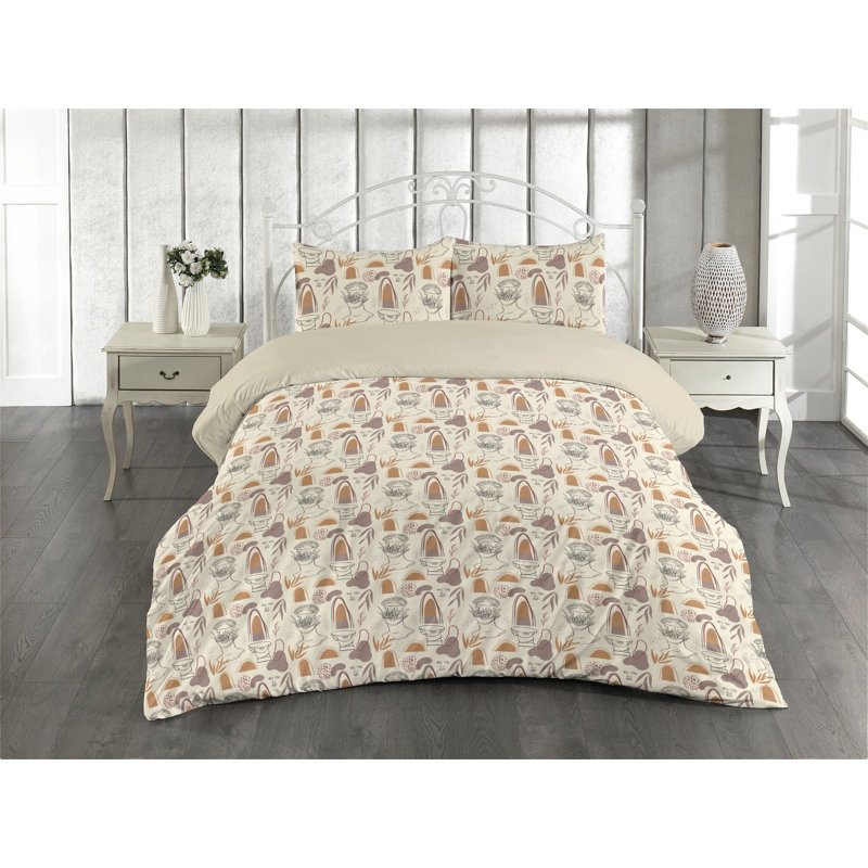 Docanto Duvet Cover, California King Duvet Cover + 2 Standard Shams