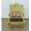 Luxor Tufted Wingback Chair-1014943397