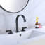Devon Line2 Bathroom Faucet - Widespread - 8" Brass-1247289580