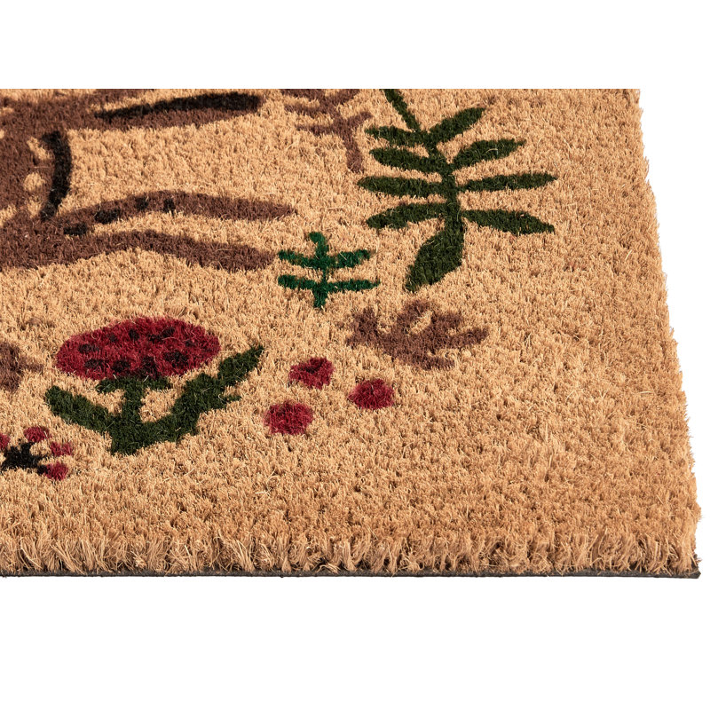 ANGONO Non-Slip Animal Print Doormat