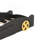 Twin Size Race Car-Shaped Platform Bed With Wheels And Storage, Black-1736236477