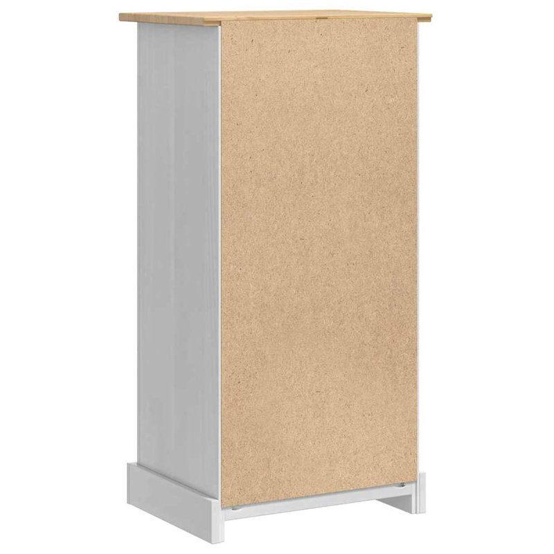 53cm W Solid Wood Bedside Table
