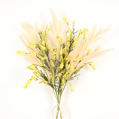 Arrangement floral de 36 po de baies artificielles de baies artificielles pour remplissage de vase, ferme, verdure, branche, feuillage, longue tige, bouquet en vrac pour fête de mariage