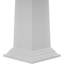 Ensemble de colonne carrée classique en PVC lisse lisse et standard Craftsman-36092392-118197424