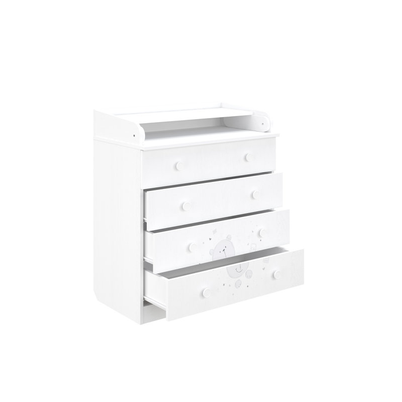 Changing dresser 800 Design line, Teddy White