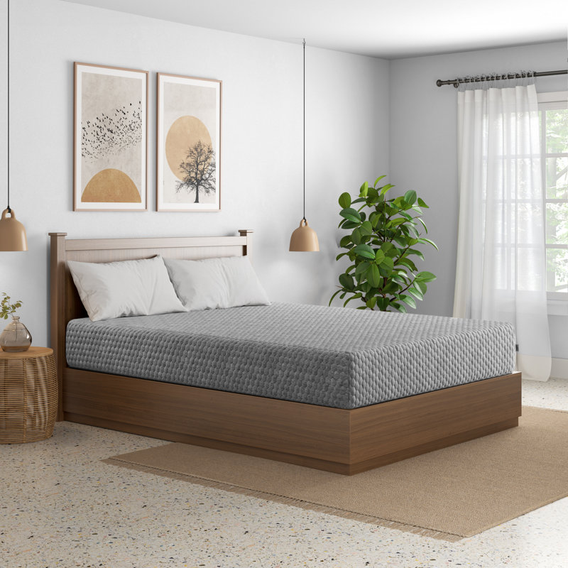 Soothe Gel Cooling Memory Foam Mattress, Medium Feel, Twin, 8"