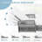 Outdoor Long Reclining Chaise, Wicker Lounge With Armrests, Patio Adjustable Recliner With Soft Removable Cushions, All Weather Rattan Pool Lounge For Poolside & Garden-761284924-761284925