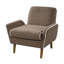 Fauteuil d'appoint rembourré en peluche