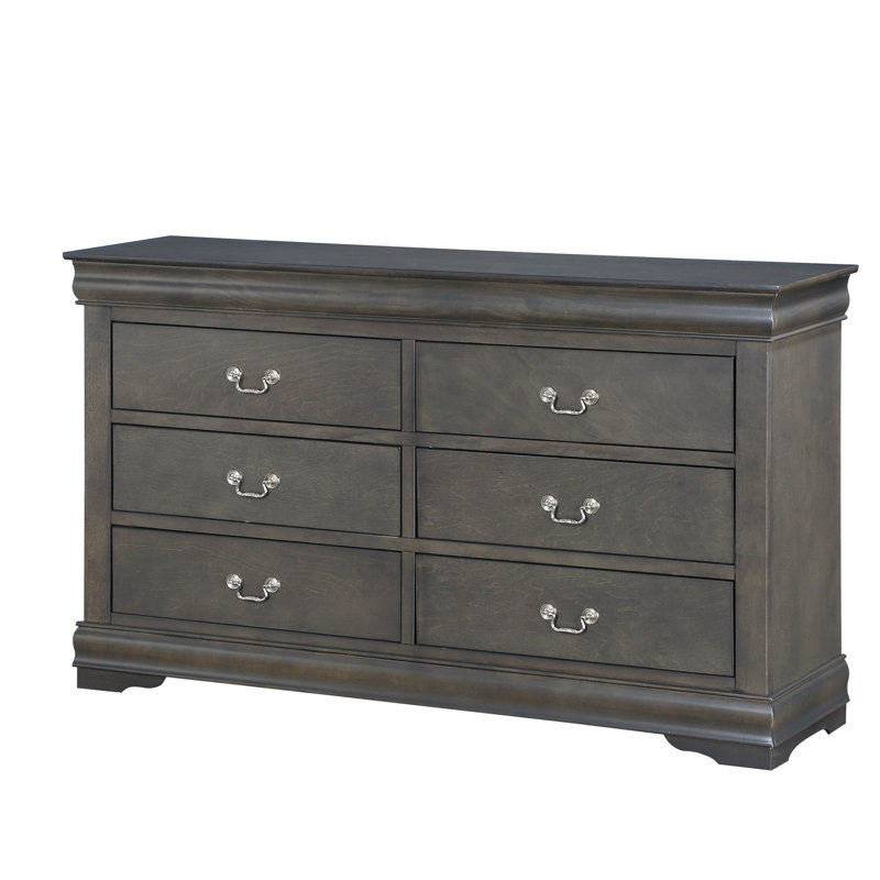 Commode Louis Philippe, Gris foncé