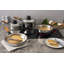 Ensemble de cuisine 6 pièces en acier inoxydable kenyon Stacken