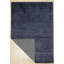 Tapis bleu marine noué à la main-1629966363