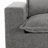 Upholstered Soft Gray Chenille Accent Lounge Chair with Cushion Back – Fully Compressed, No Assembly Required-895543404