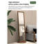 Miroir rectangulaire moderne en noyer