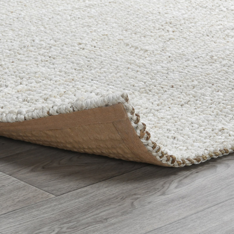 Chunky Area Rug in Ivory, Rectangle 10' x 14'