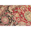Hand Knotted Wool Area Rug in Red And Navy