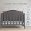 Lit de bébé convertible en bois massif Camden 4-en-1-15959679