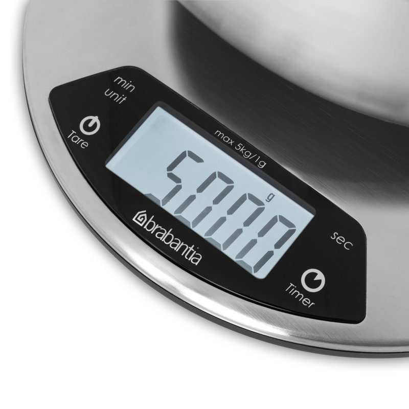 Balance de cuisine digitale avec minuterie
