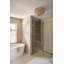 TIFFANY 1 LIGHT SEMI FLUSH