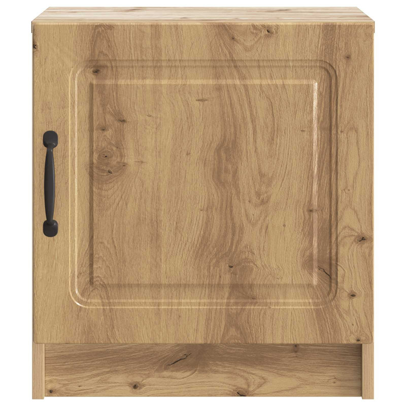 43cm W Manufactured Wood Bedside Table, Artisan Oak