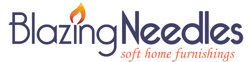 Blazing Needles logo
