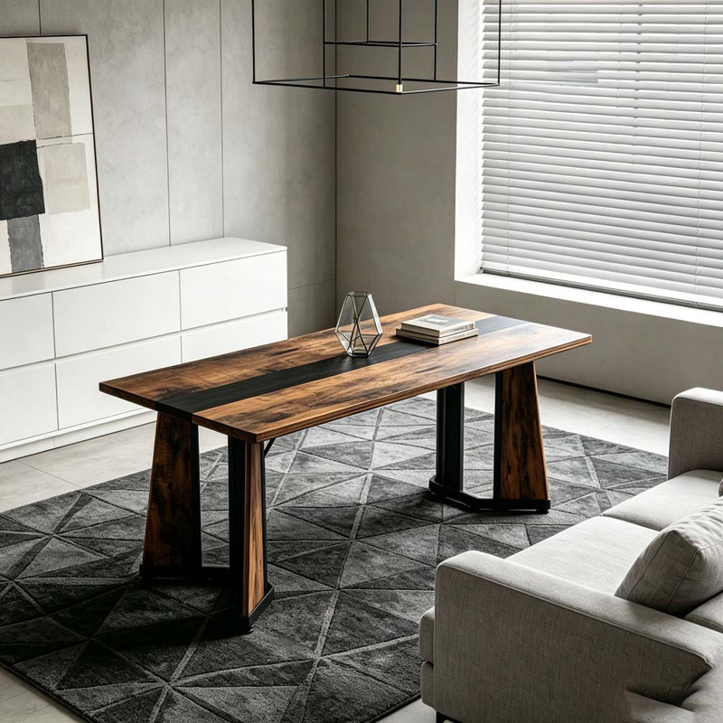 70.9"Rectangular Large Dining Table