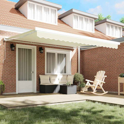 Ivy Bronx Retractable Patio Awning