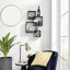 Étagère murale décorative en cubes entrecroisés-116239762-118193926